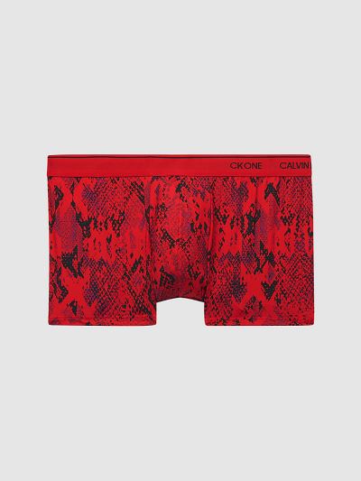 Calvin Klein Underwear HU972981 | Calvin Klein CK One Low Rise Férfi Alsónadrág Kígyóbőr Piros